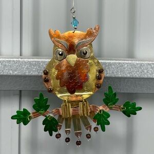 Handcrafted Metal Pilgrim Imports Wise Owl Ornament